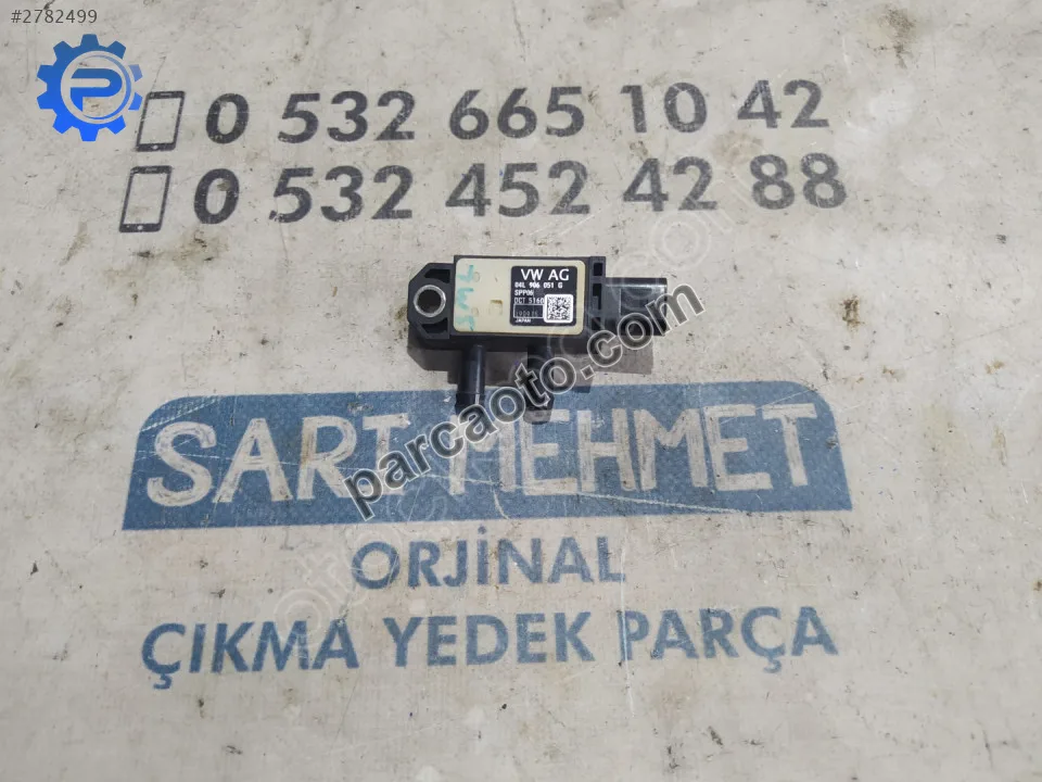 Çıkma vw audi skoda seat fark basınç sensörü 04l906051g