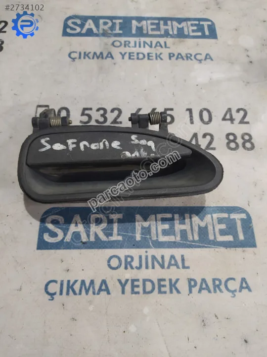 Çıkma renault safrane sağ arka kapı dış kapı kolu