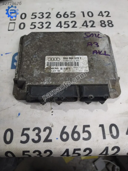 Çıkma audi a3 akl 1.6 motor beyni 06a906019e