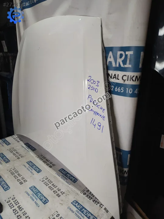 Çıkma porsche cayenne motor kaputu 2003-2010 1491