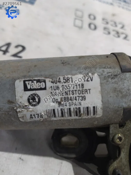 Skoda Octavia Silecek Motoru - Konya Selçuklu