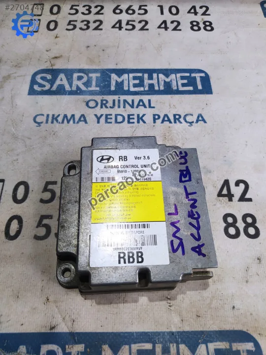 Hyundai Accent Airbag Beyni - Konya Selçuklu