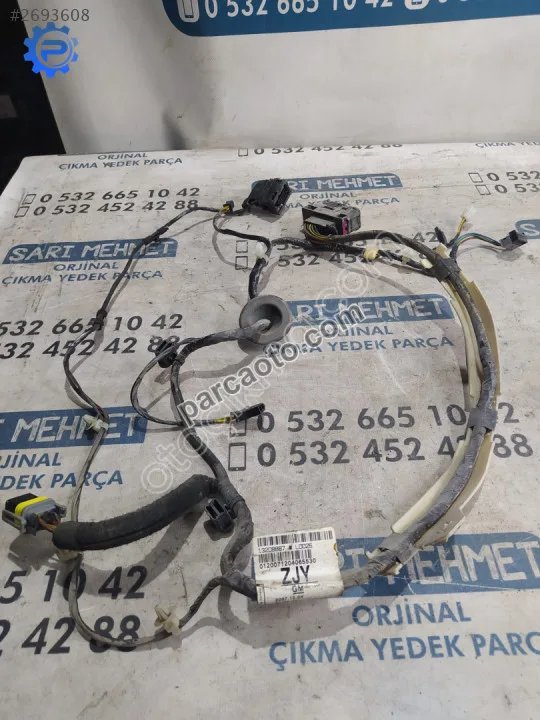 Çıkma opel astra h sağ ön kapı iç tesisatı 13208887zjy