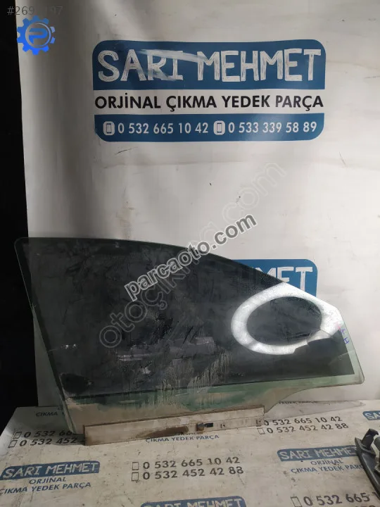 Çıkma opel astra h sağ ön kapı camı 43r-001582