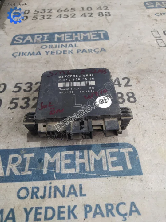 Çıkma mercedes e-class w210 sol ön kapı beyni a2108203526