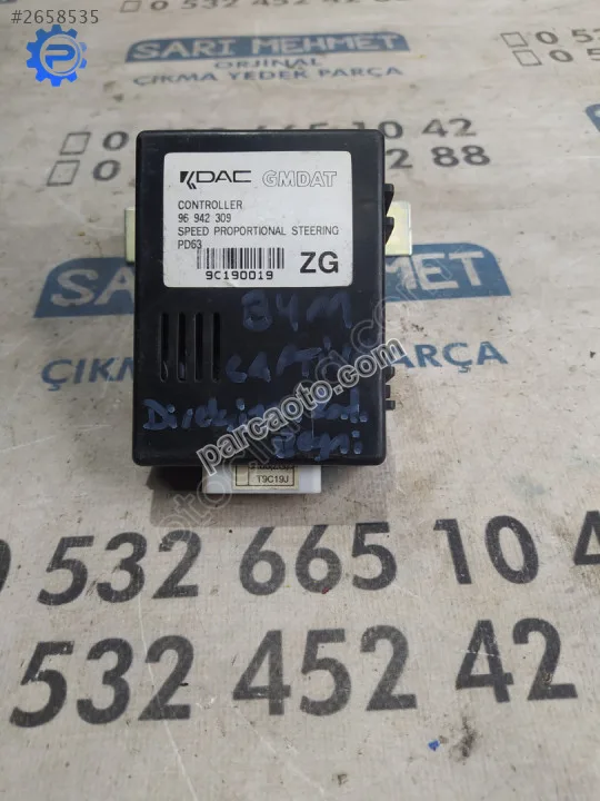 ÇIKMA CHEVROLET CAPTİVA DİREKSİYON KONTROL BEYNİ 96942309 ÇIKMA CHEVROLET CAPTİVA DİREKSİYON KONTROL BEYNİ 96942309