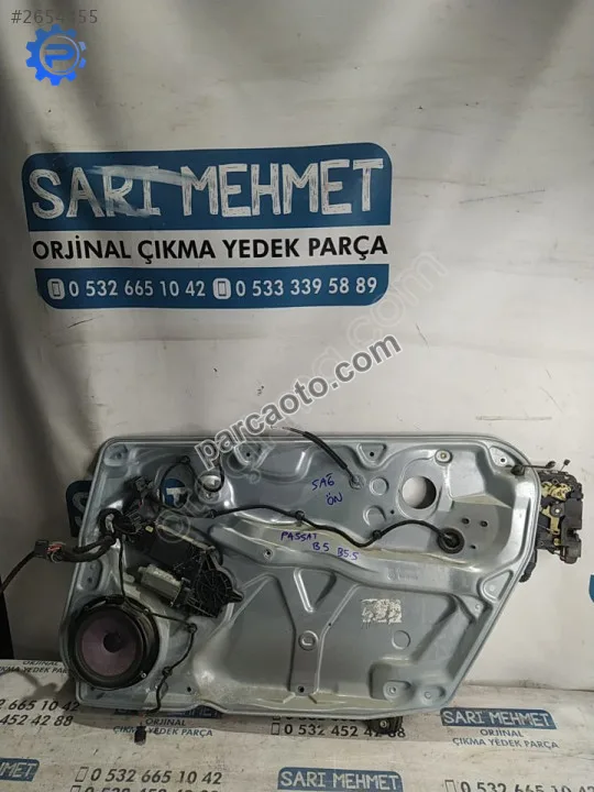 Çıkma vw passat b5 b5.5 sağ ön kapı cam krikosu