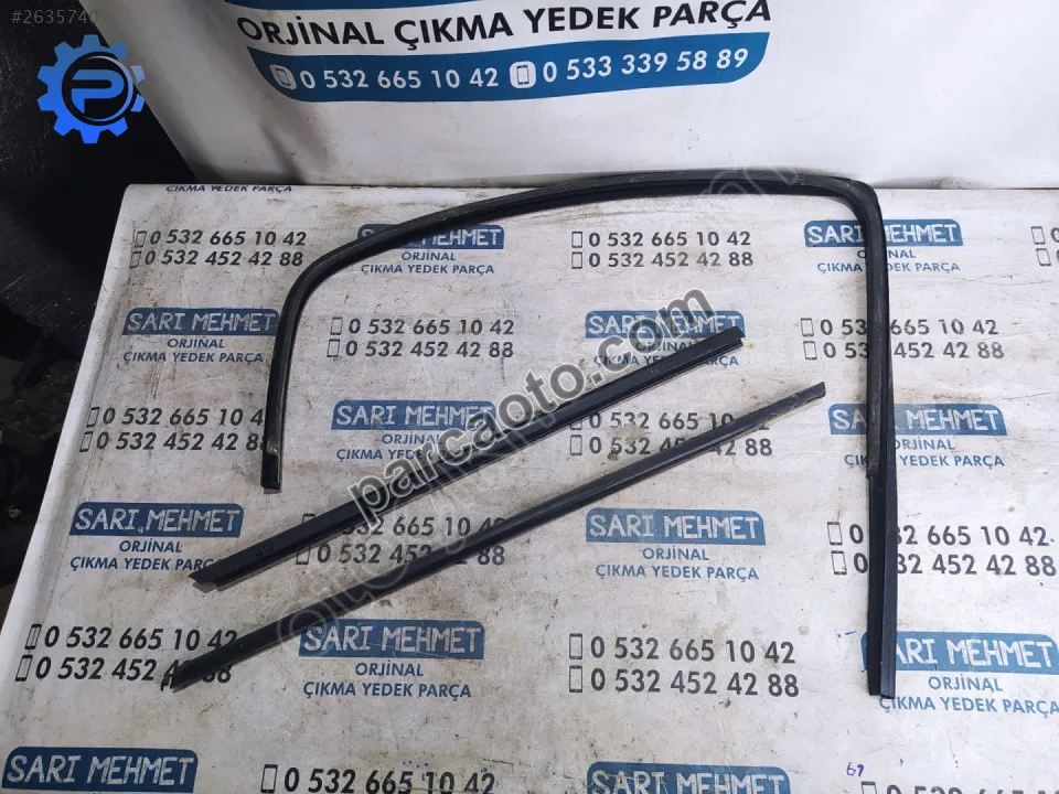 Çıkma opel corsa d sol arka kapı fitili