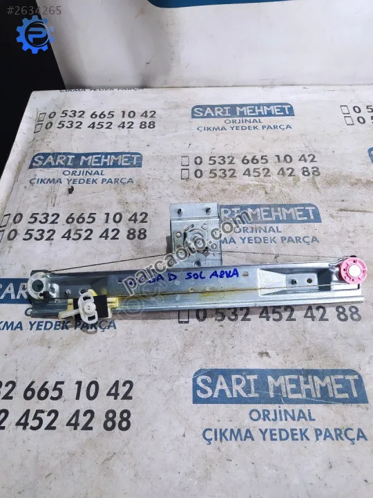 Çıkma opel corsa d sol arka kapı cam krikosu