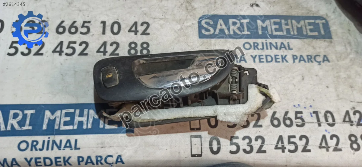 Çıkma peugeot 407 sağ arka dış kapı kolu