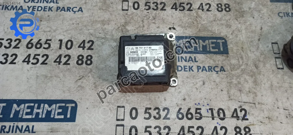 Peugeot 3008 Airbag Beyni - Konya Selçuklu