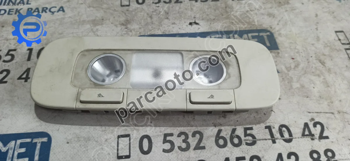 Çıkma vw golf 5 tavan lambası
