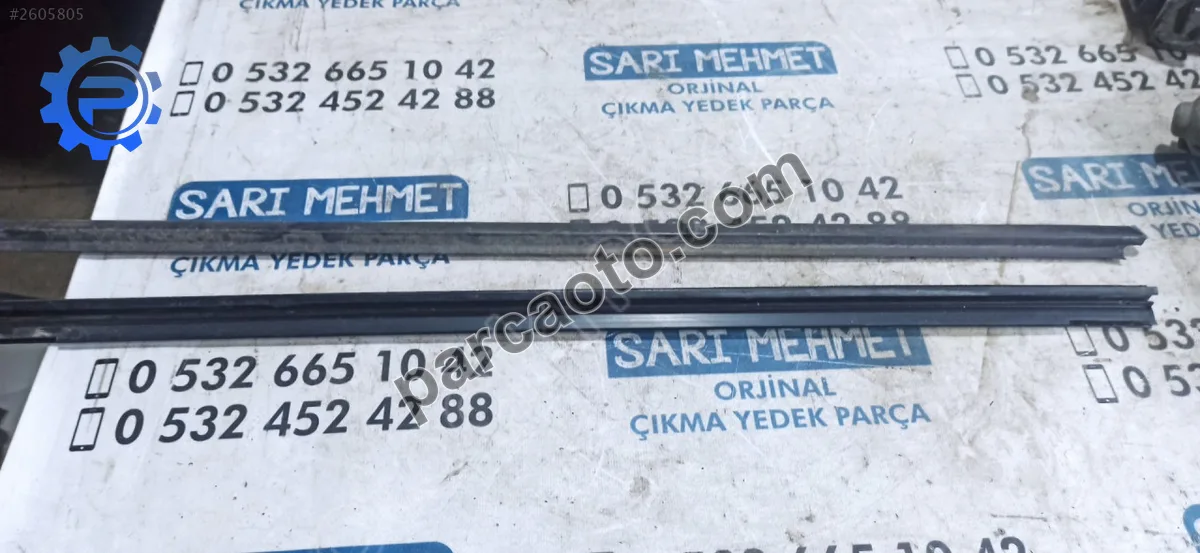 Çıkma vw polo classic sağ ön ic dış cam sıyırıcı