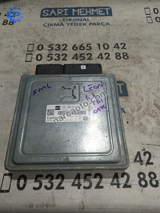 Çıkma seat leon 1.6 tdi cayc motor beyni 03l906023lj