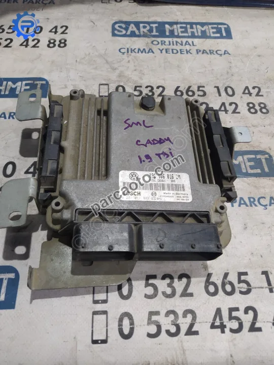 Çıkma vw caddy 1.9 tdi motor beyni 03g906016dm