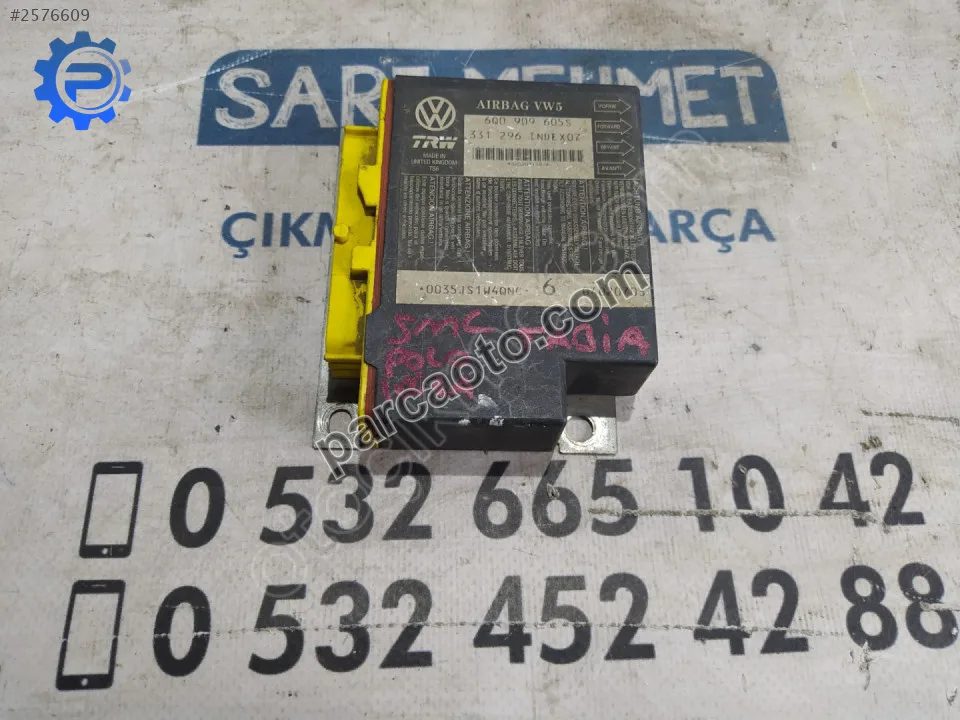 Volkswagen Polo Airbag Beyni - Konya Selçuklu