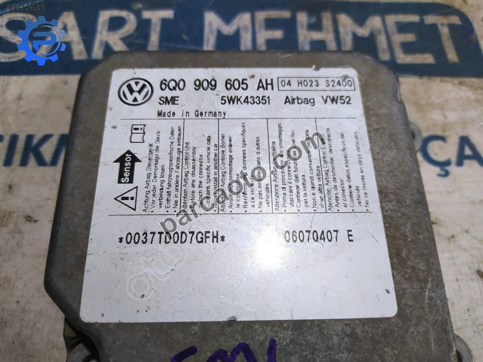 Volkswagen Caddy Airbag Beyni - Konya Selçuklu