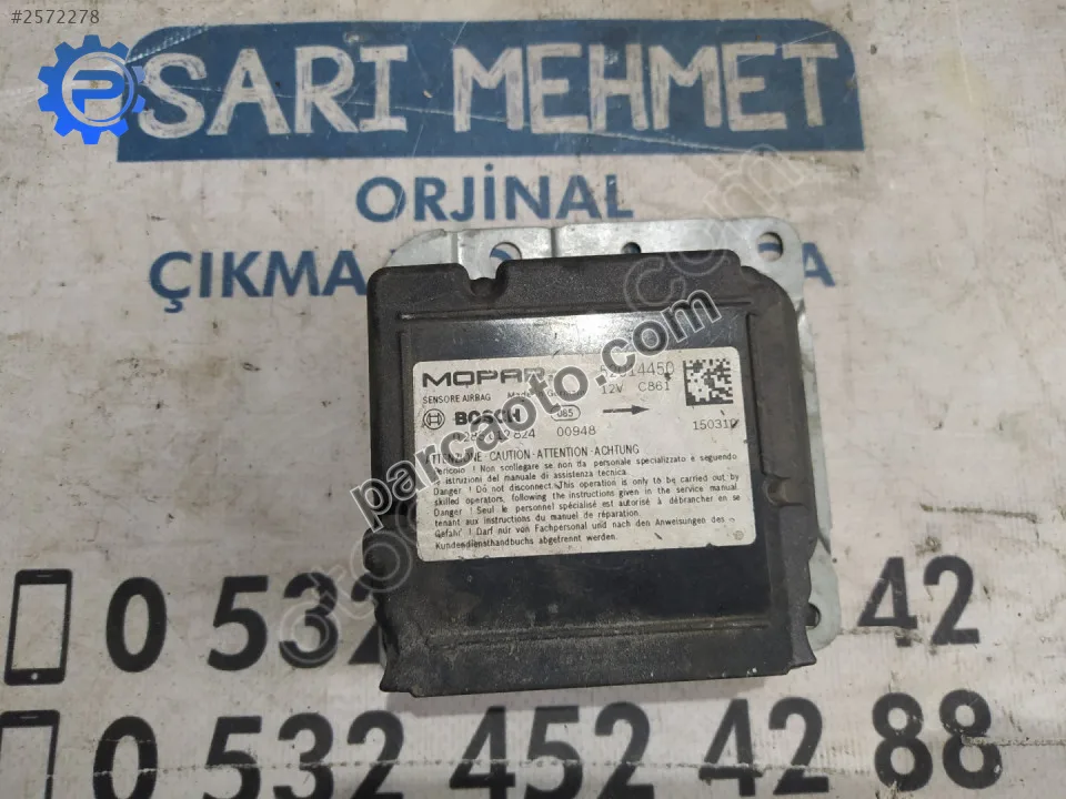 Fiat Doblo Airbag Beyni - Konya Selçuklu