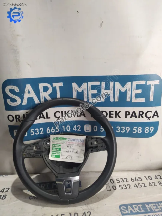 Sıfır orj vw golf 6 direksiyon simidi 3c8419091ape74