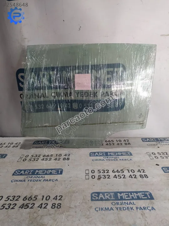 Çıkma vw golf 7 sol arka kapı camı 43r-001057