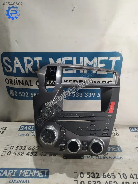 SIFIR ORJ CİTROEN DS5 KLİMA KONTROL PANELİ 96662377ZD SIFIR ORJ CİTROEN DS5 KLİMA KONTROL PANELİ 96662377ZD