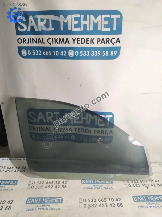 Çıkma vw golf 4 bora sağ ön kapı camı 43r-001057