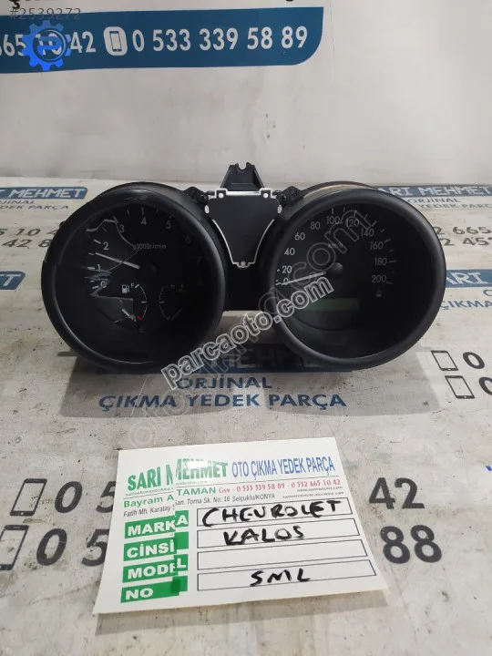 Çıkma chevrolet kalos kilometre saati 96413689