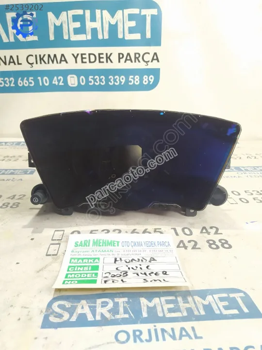 Honda Civic Gösterge Paneli - Konya Selçuklu