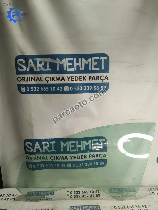 Çıkma audi a6 sol ön kapı camı 43r-00083