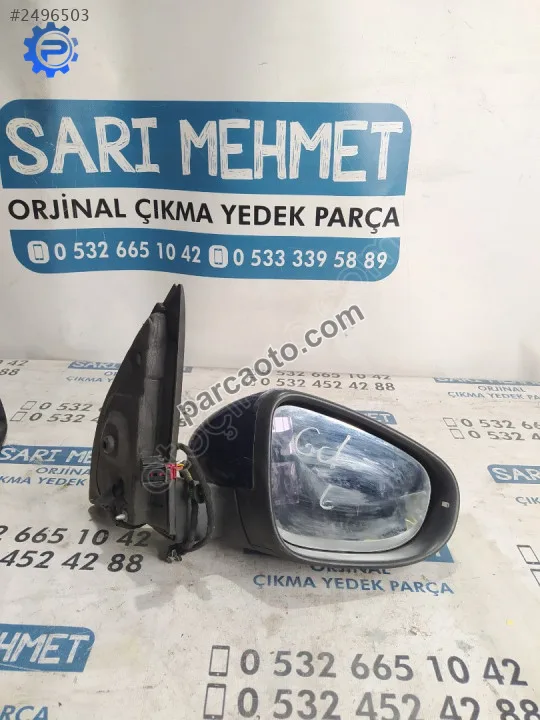Çıkma vw golf 6 sağ dikiz aynası e1021025