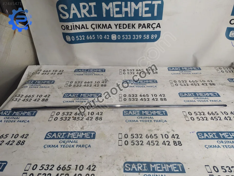 Çıkma vw passat b6 sol ön kapı nikelej çıtası 3c0853515a