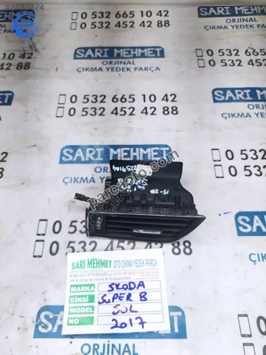 Skoda Superb Kalorifer Izgarası - Konya Selçuklu