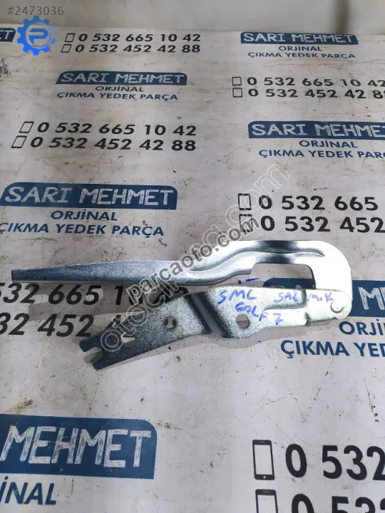 Sıfır orjinal vw golf 7 motor kaputu menteşesi sağ 5g0823302