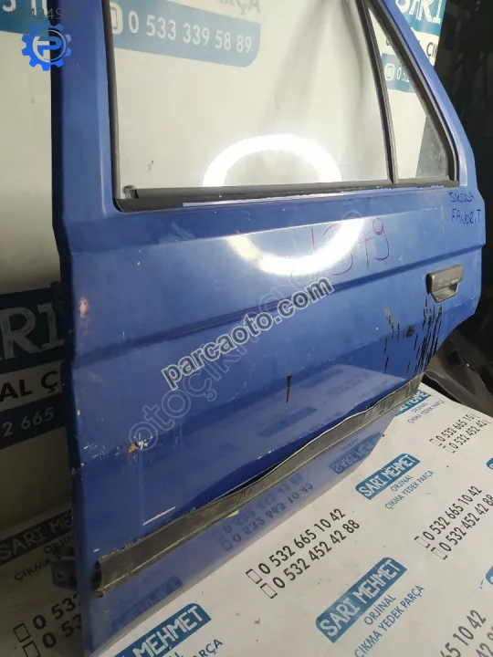 Çıkma skoda favorit sol arka kapı 1379