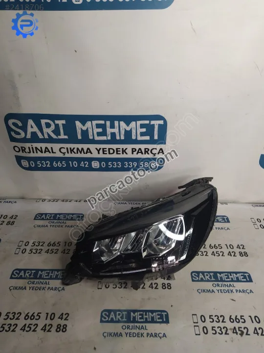 Çıkma peugeot 2008 sol eco led far 9833036380
