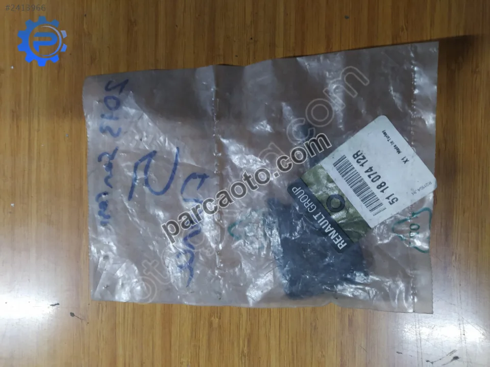 Sıfır orjinal renault fluence ön tampon çeki demir kapağı