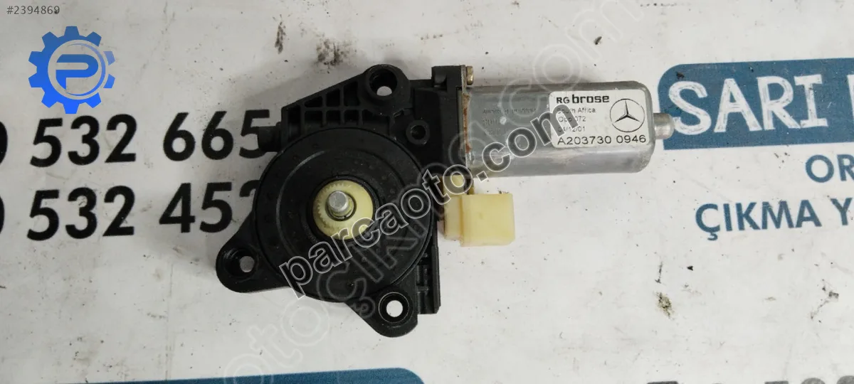 Mercedes C Serisi Cam Motoru - Konya Selçuklu