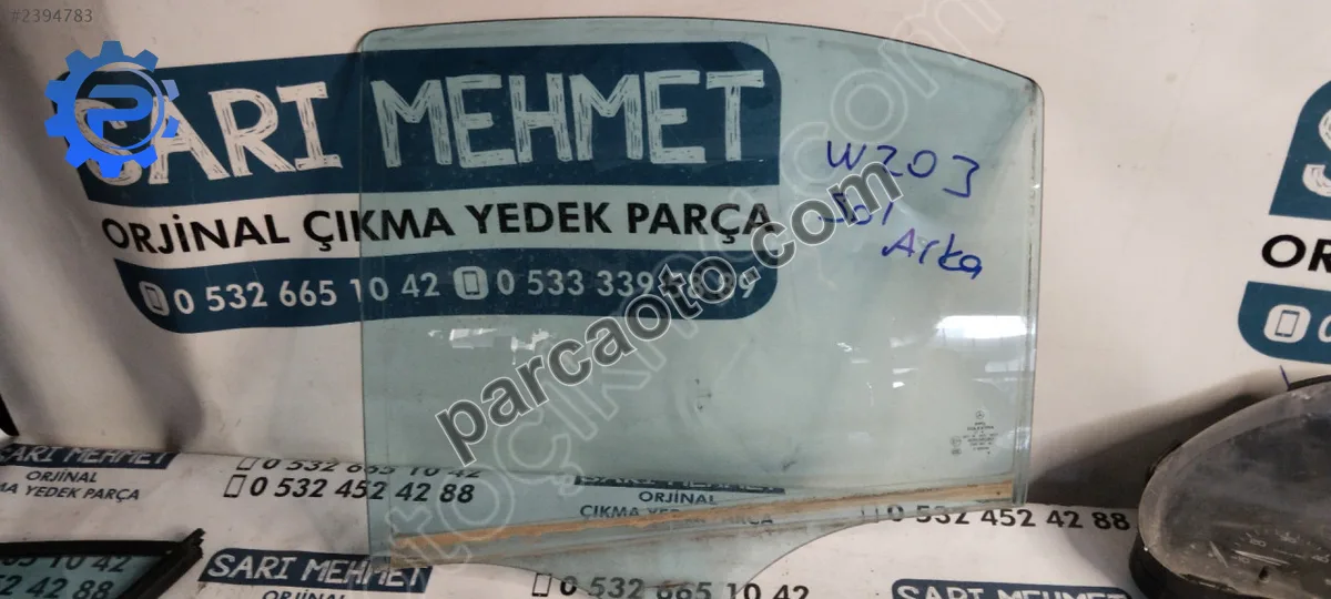 Mercedes C Serisi Kapı Camları - Konya Selçuklu