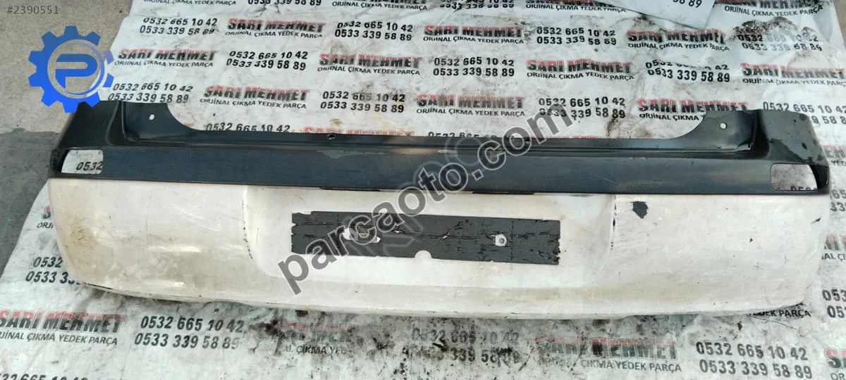 Çıkma opel corsa c arka tampon