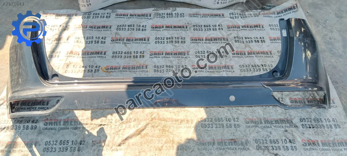 Çıkma kia sportage arka tampon