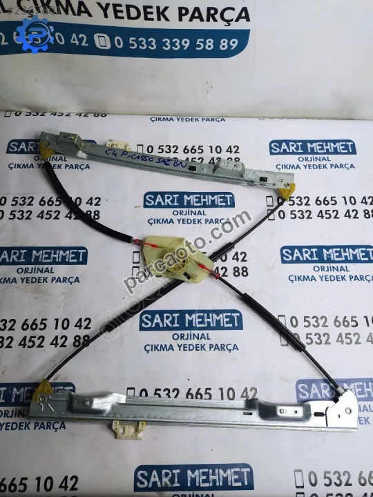 Çıkma citroen c4 picasso sağ ön kapı cam krikosu