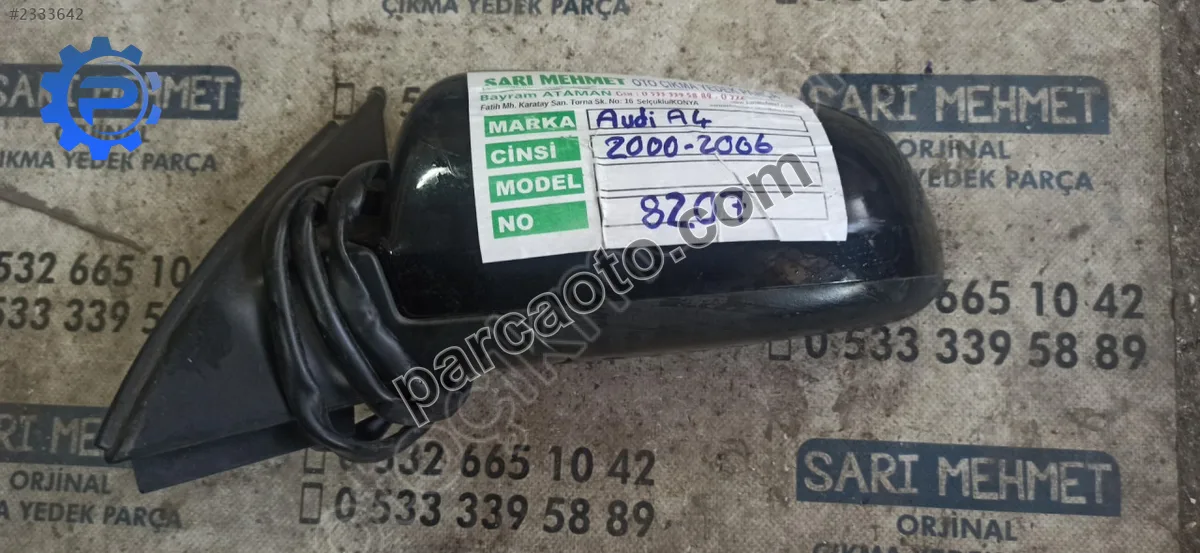 Audi A4 Dış Ayna Komple - Konya Selçuklu