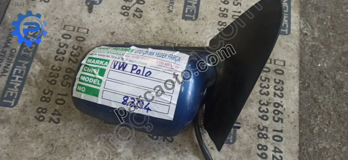 Çıkma vw polo sol dikiz ayna