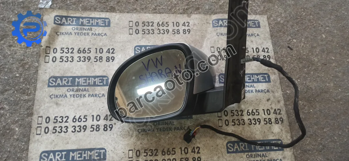 Volkswagen Sharan Dış Ayna Komple - Konya Selçuklu