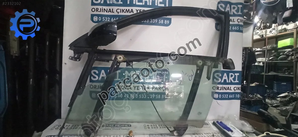Çıkma audi a4 sol dikiz ayna e1 010681