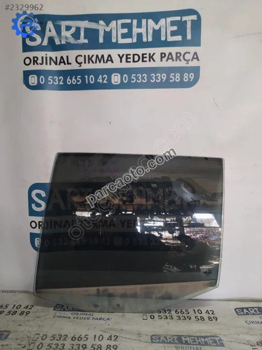 Çıkma vw polo hb sol arka kapı camı