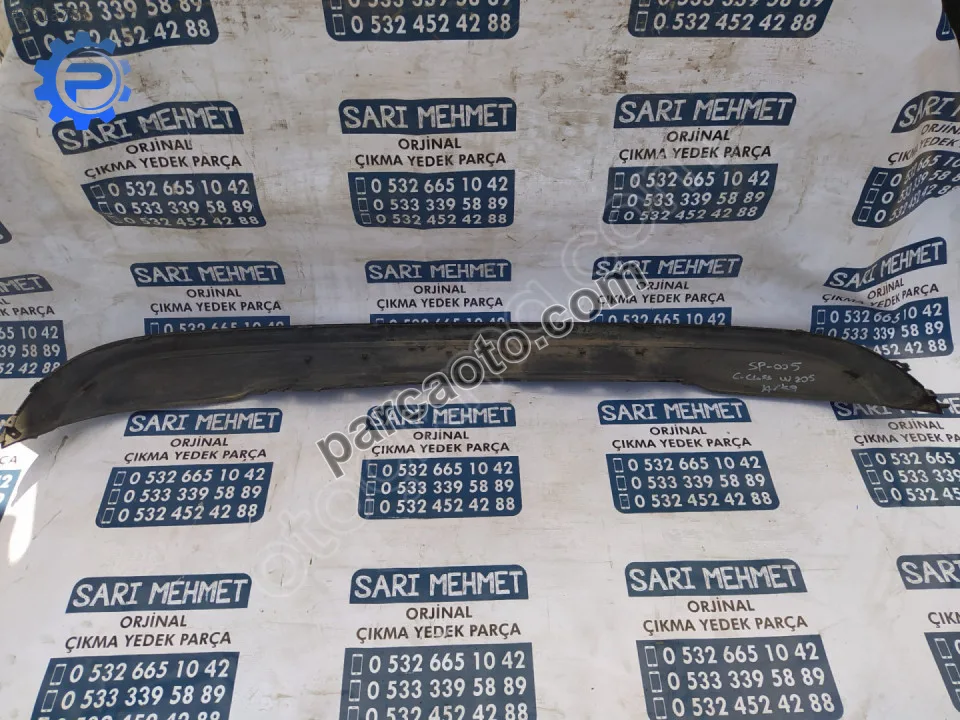 Çıkma mercedes c-class w205 arka tampon spoiler