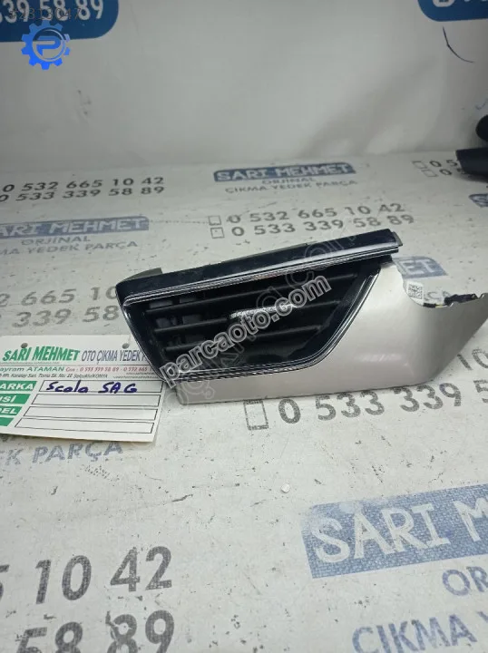 Çıkma skoda scala sağ havalandırma ızgarası