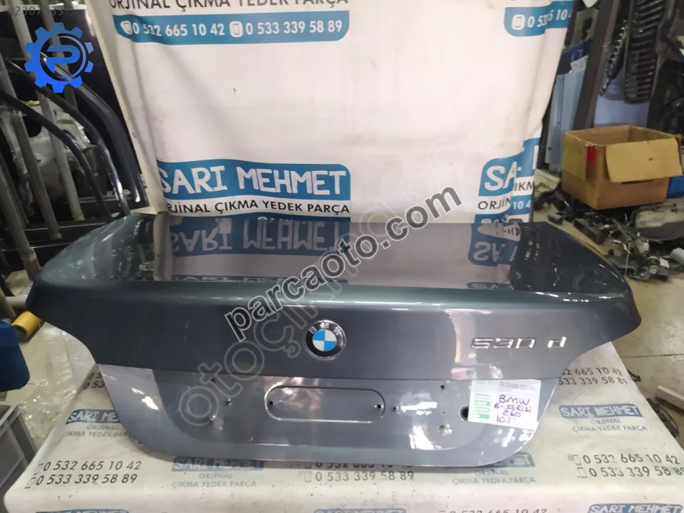 Çıkma bmw 5 serisi e60 bagaj kapağı