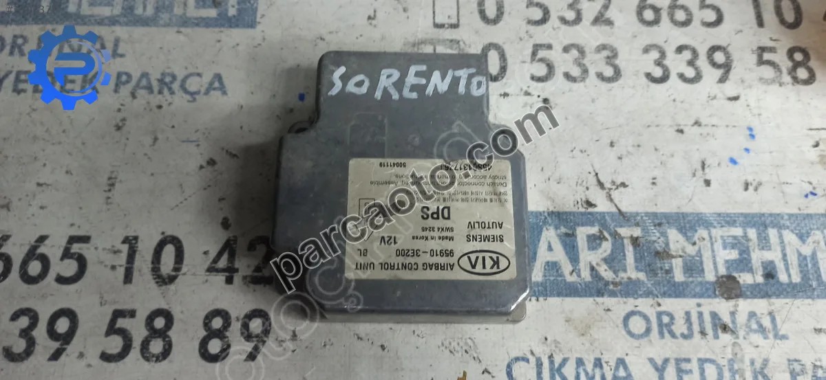 Kia Sorento Airbag Beyni - Konya Selçuklu